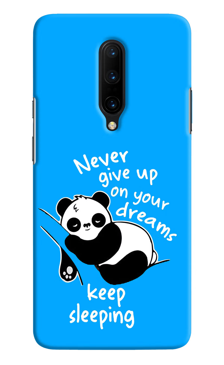 Keep Sleeping Oneplus 7 Pro Back Cover, Hard case