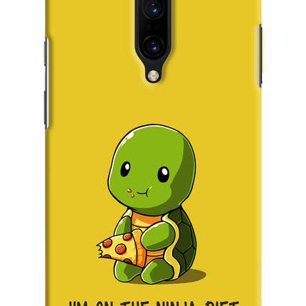 I'm on Ninja Diet Oneplus 7 Pro Hard Case Back Cover by Casekaro