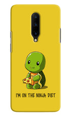 I'm on Ninja Diet Oneplus 7 Pro Hard Case Back Cover by Casekaro