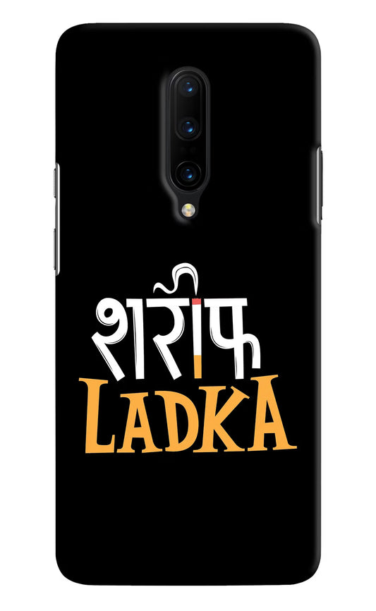 Shareef Ladka Oneplus 7 Pro Hard Case Back Cover by Casekaro