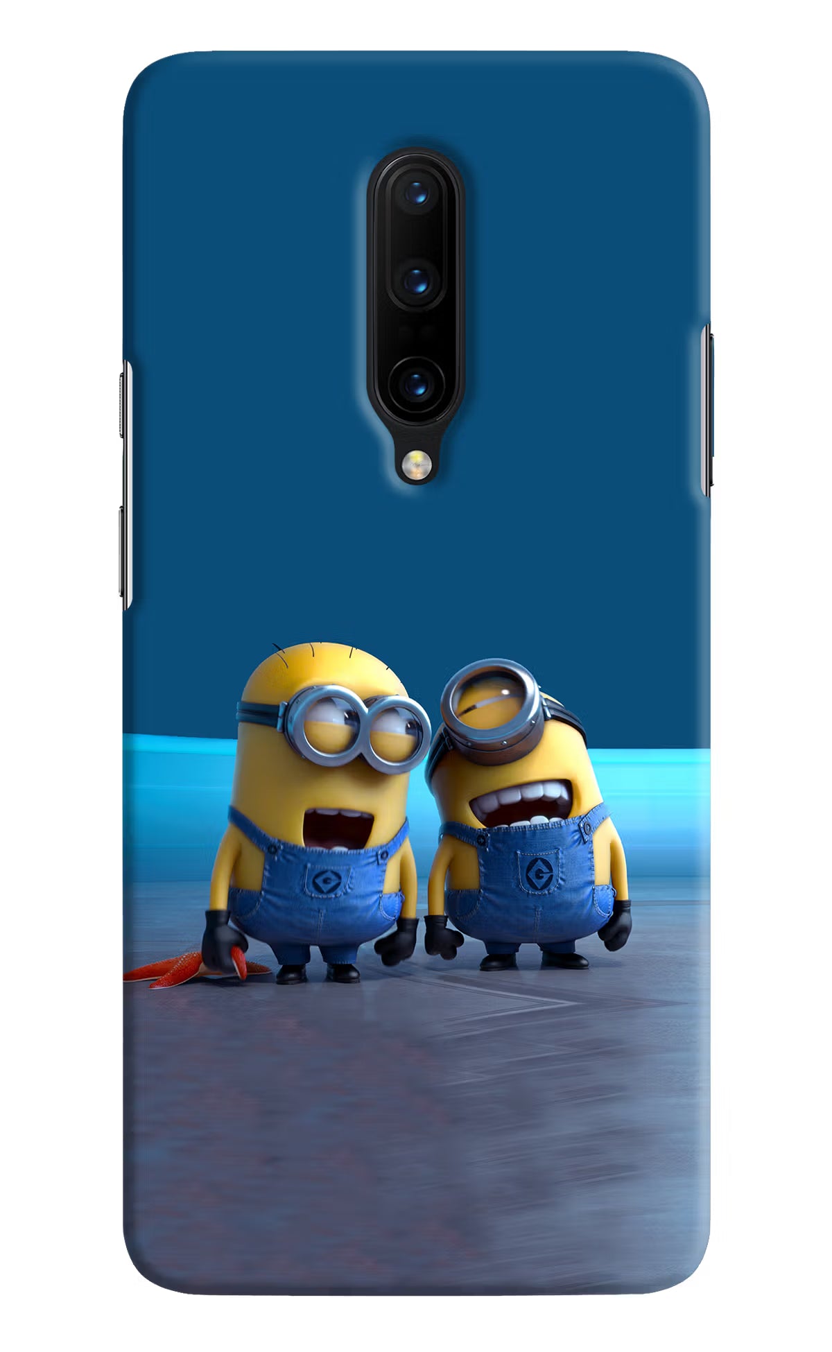 Minion Laughing Oneplus 7 Pro Hard Case Back Cover by Casekaro
