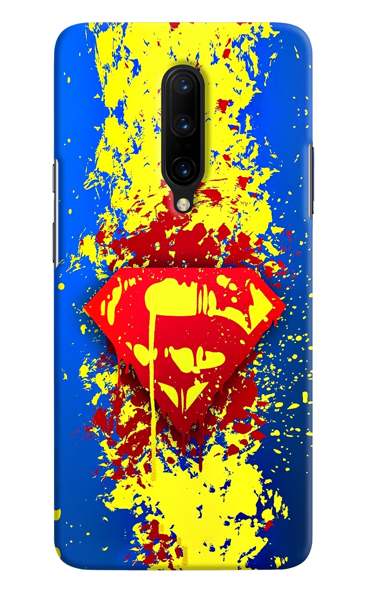 Superman logo Oneplus 7 Pro Hard Case Back Cover by Casekaro