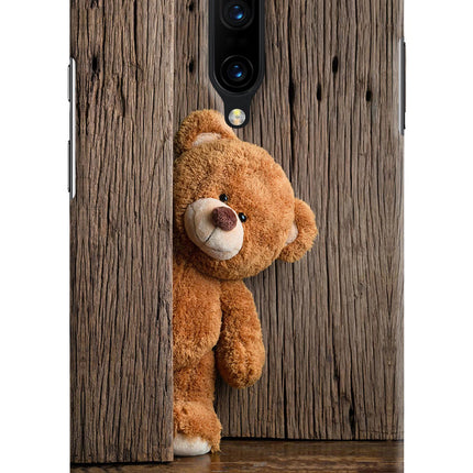 Teddy Wooden Oneplus 7 Pro Hard Case Back Cover by Casekaro