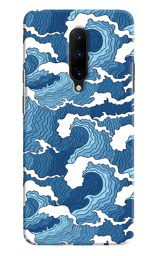 Blue Waves Oneplus 7 Pro Hard Case Back Cover by Casekaro