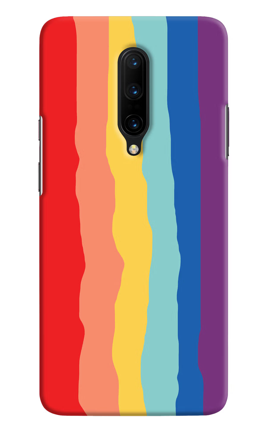 Rainbow Oneplus 7 Pro Back Cover, Hard case