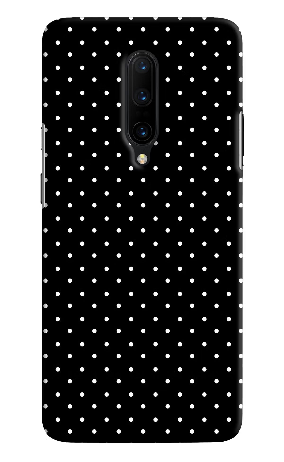 White Dots Oneplus 7 Pro Hard Case Back Cover by Casekaro
