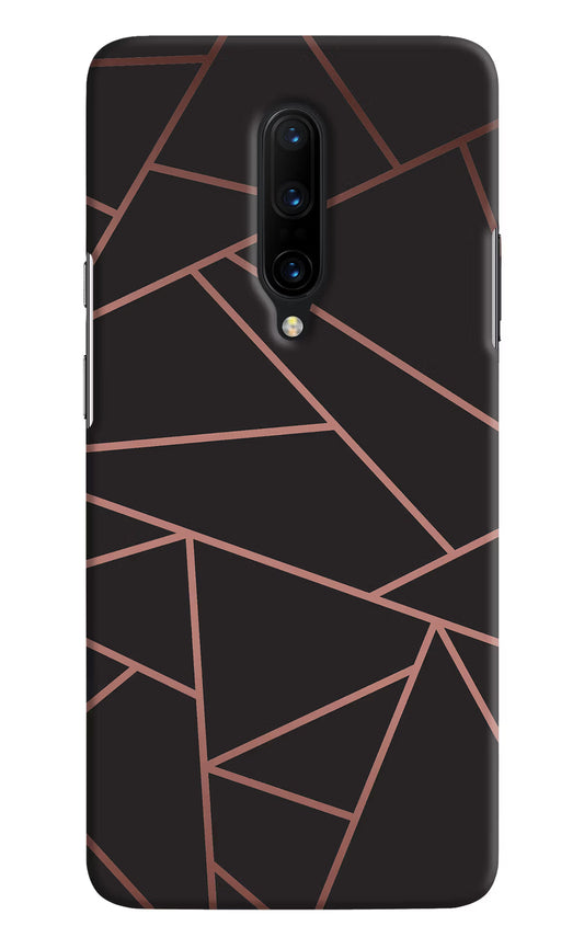 Geometric Pattern Oneplus 7 Pro Hard Case Back Cover by Casekaro