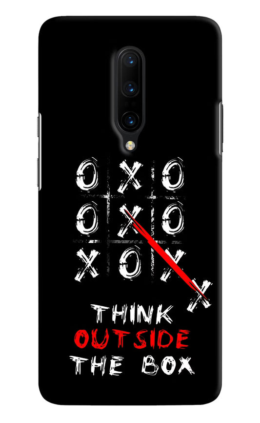 Think out of the BOX Oneplus 7 Pro Hard Case Back Cover by Casekaro