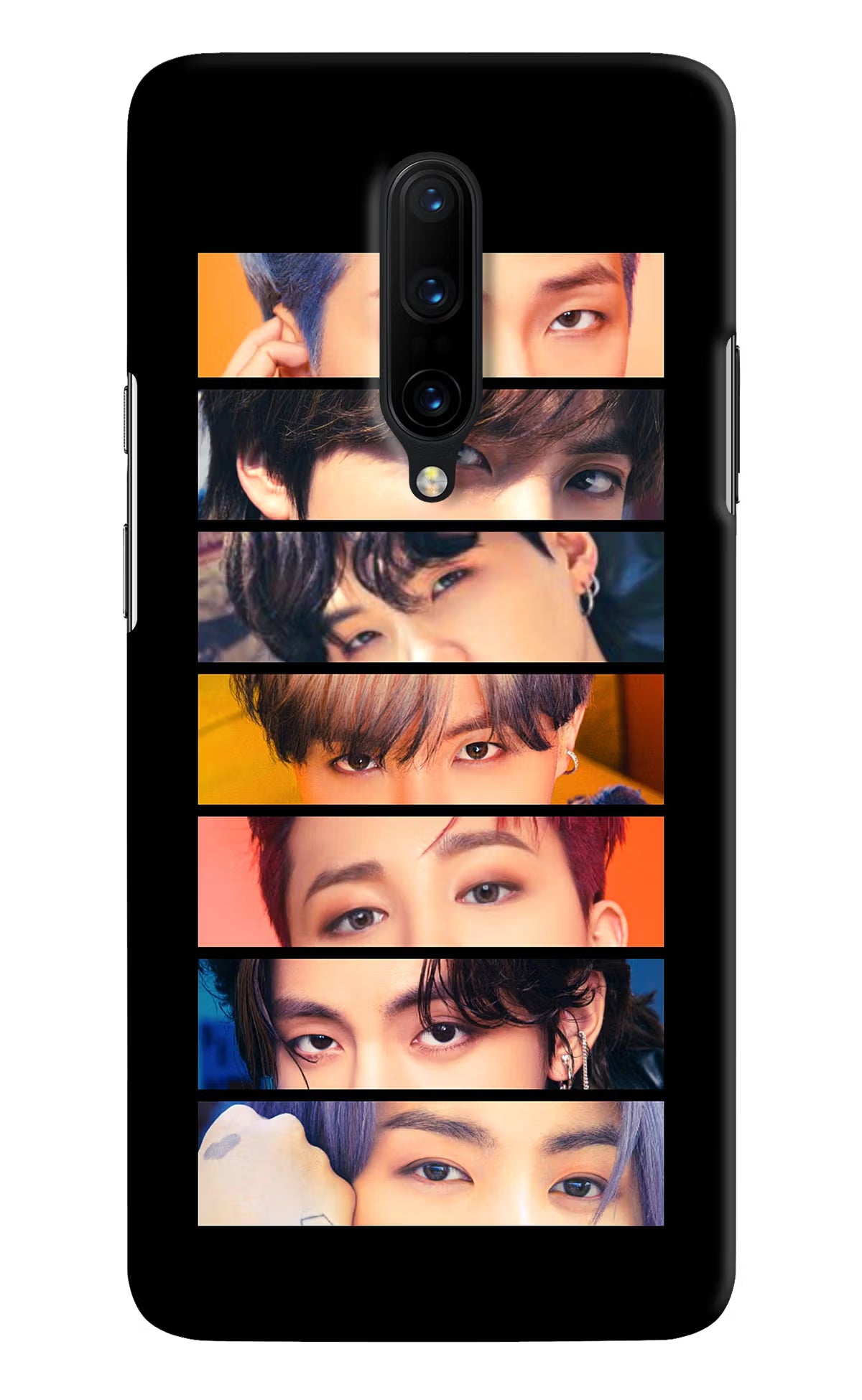BTS Eyes Oneplus 7 Pro Hard Case Back Cover by Casekaro