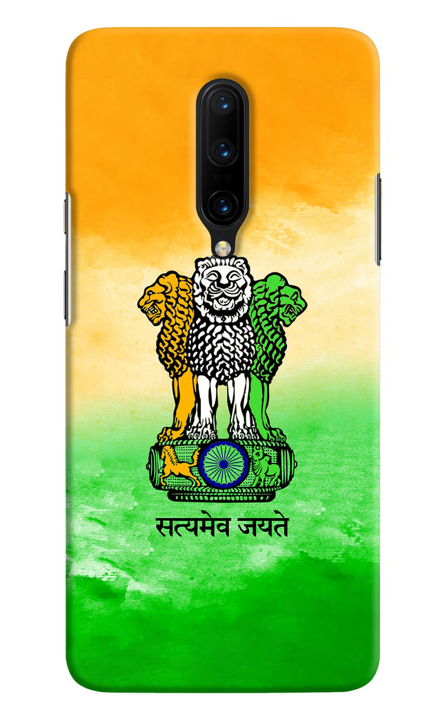 Satyamev Jayate Flag Oneplus 7 Pro Hard Case Back Cover by Casekaro