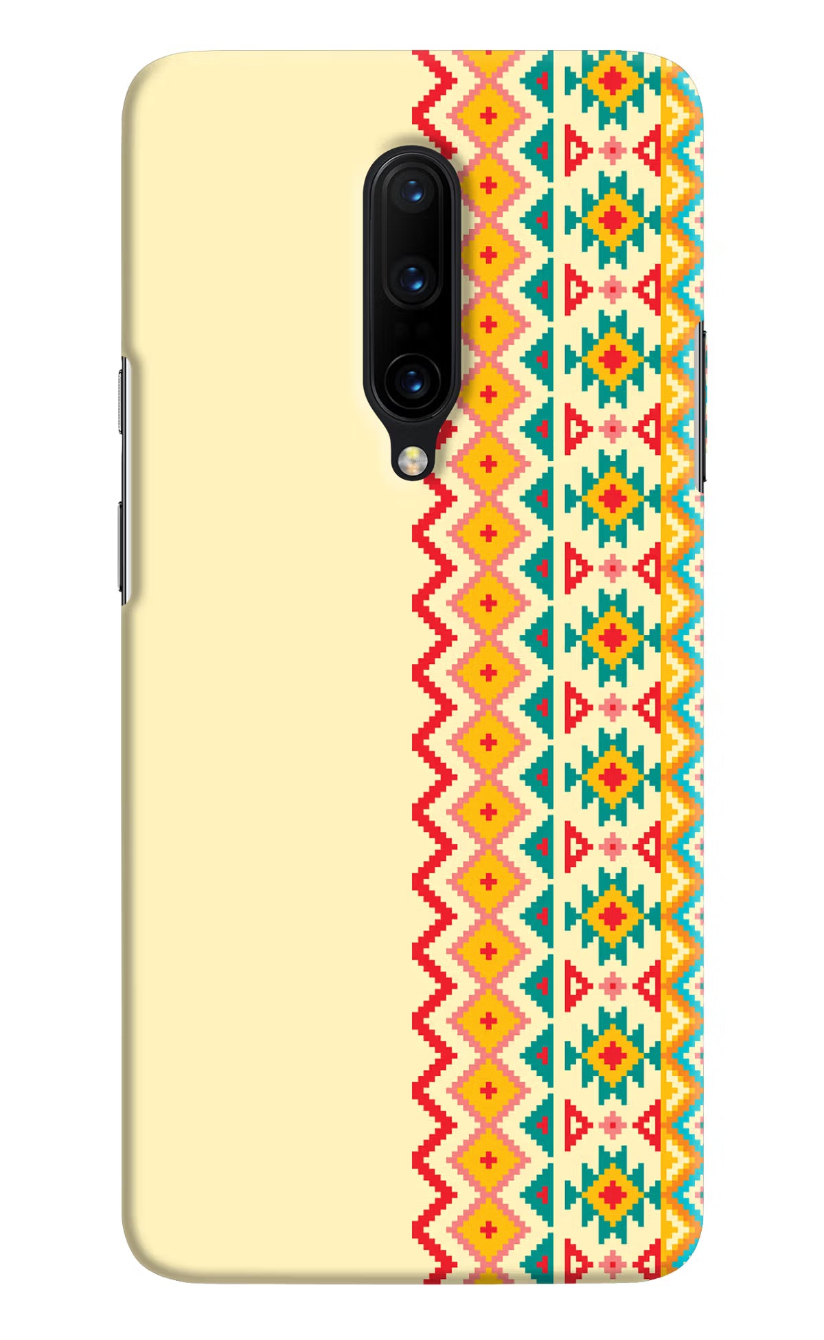 Ethnic Seamless Oneplus 7 Pro Hard Case Back Cover by Casekaro