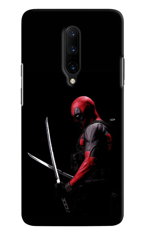 Deadpool Oneplus 7 Pro Back Cover