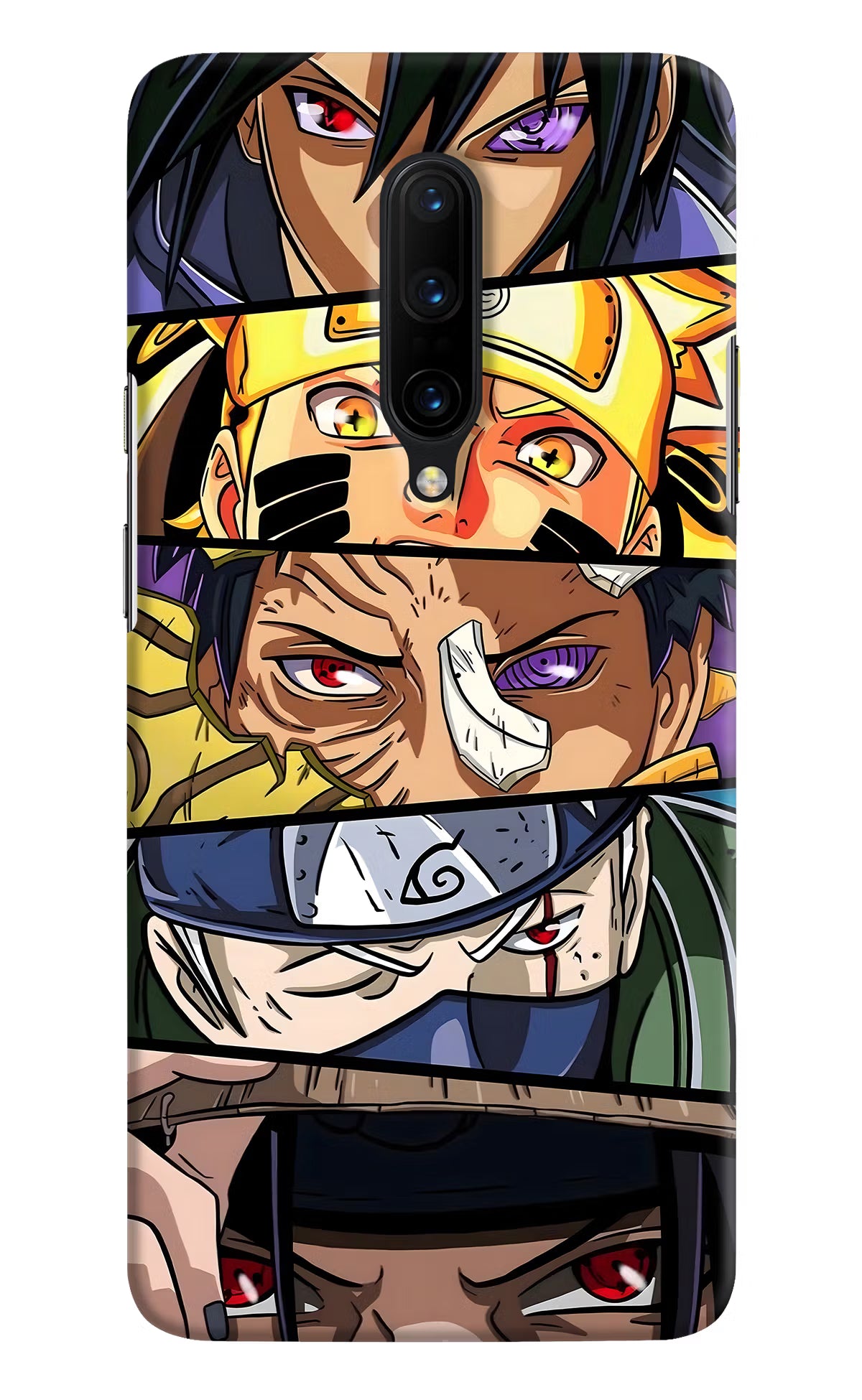 Naruto Character Oneplus 7 Pro Hard Case Back Cover by Casekaro