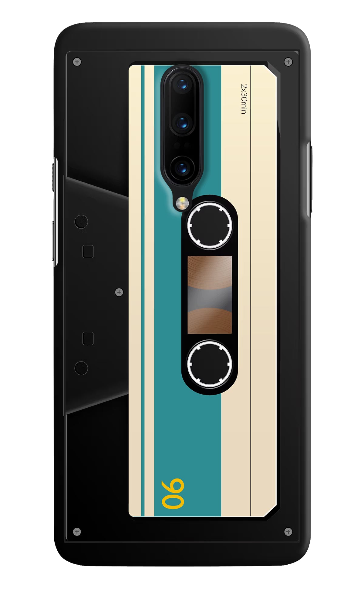 Cassette Oneplus 7 Pro Hard Case Back Cover by Casekaro