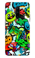 Game Doodle Oneplus 7 Pro Hard Case Back Cover by Casekaro