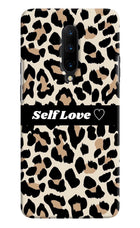 Leopard Print Self Love Oneplus 7 Pro Hard Case Back Cover by Casekaro