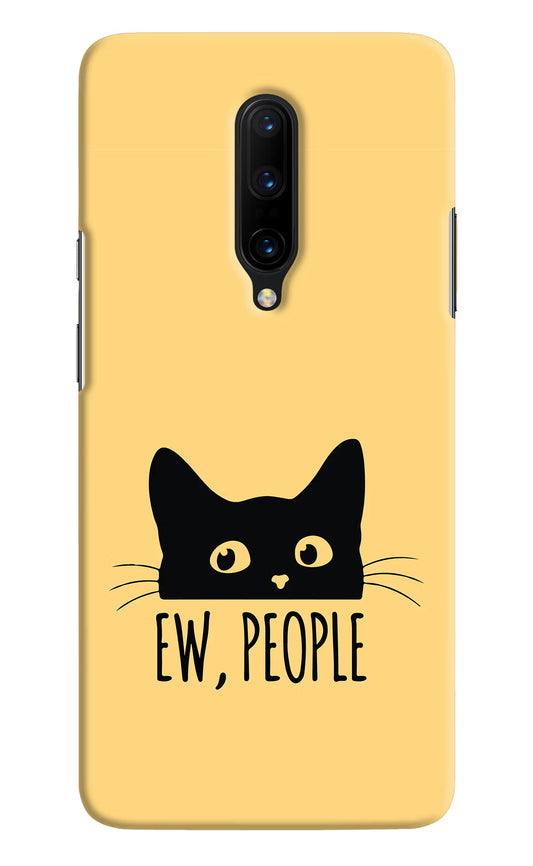 Ew People Catitude Oneplus 7 Pro Hard Case Back Cover by Casekaro