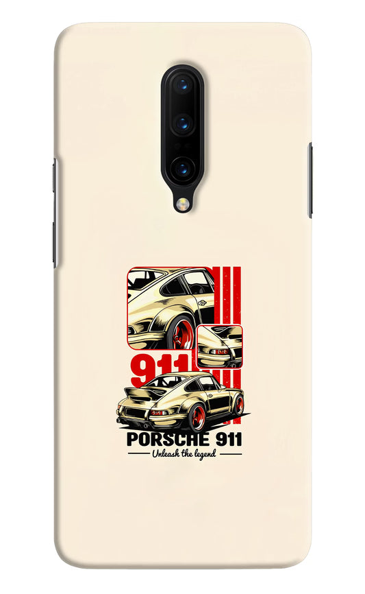 Classic Porsche 911 Oneplus 7 Pro Hard Case Back Cover by Casekaro