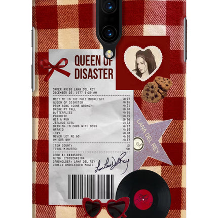 Queen of Disaster Oneplus 7 Pro Hard Case Back Cover by Casekaro