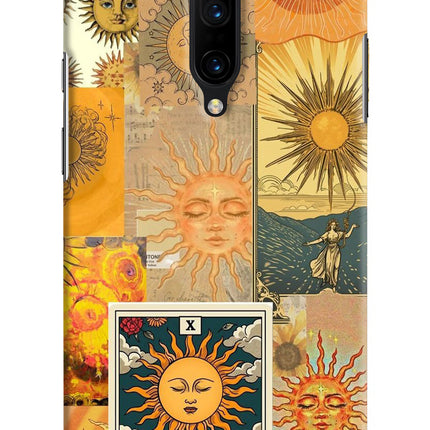 Sun Oneplus 7 Pro Hard Case Back Cover by Casekaro