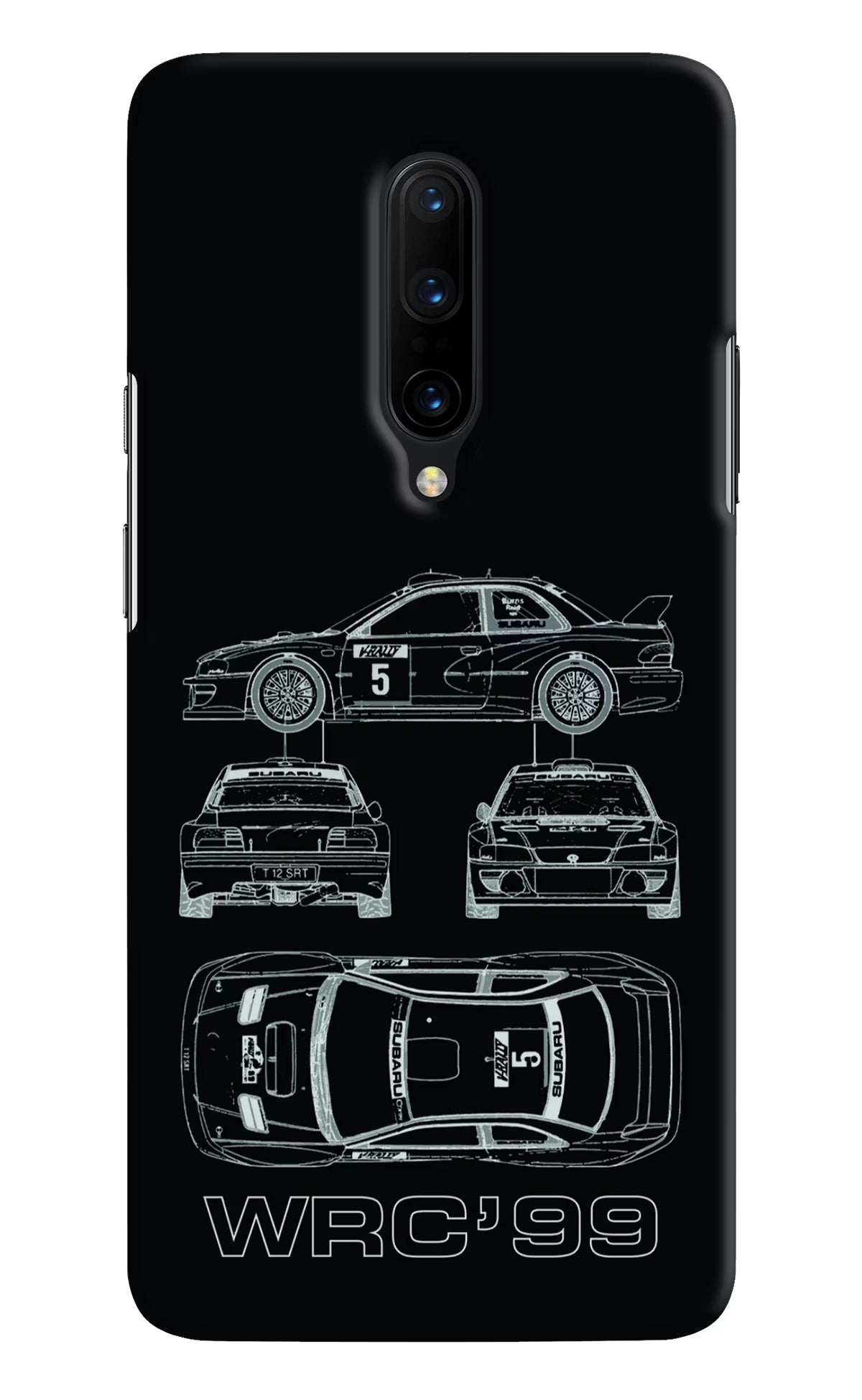 WRC'99 Oneplus 7 Pro Hard Case Back Cover by Casekaro