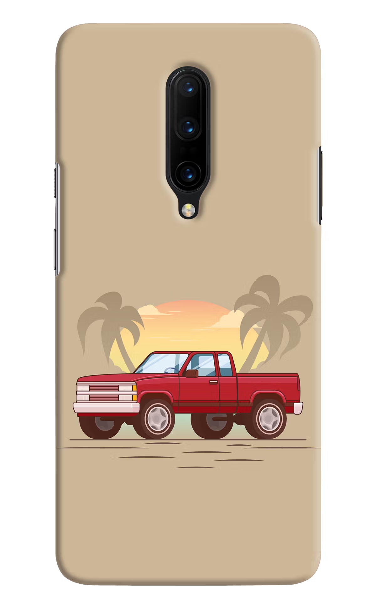 Desert Classic Drive Oneplus 7 Pro Hard Case Back Cover by Casekaro