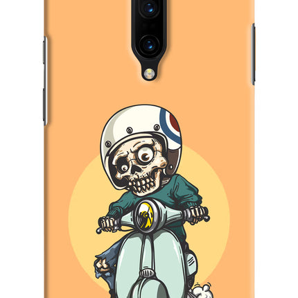 Undead Biker Oneplus 7 Pro Hard Case Back Cover by Casekaro