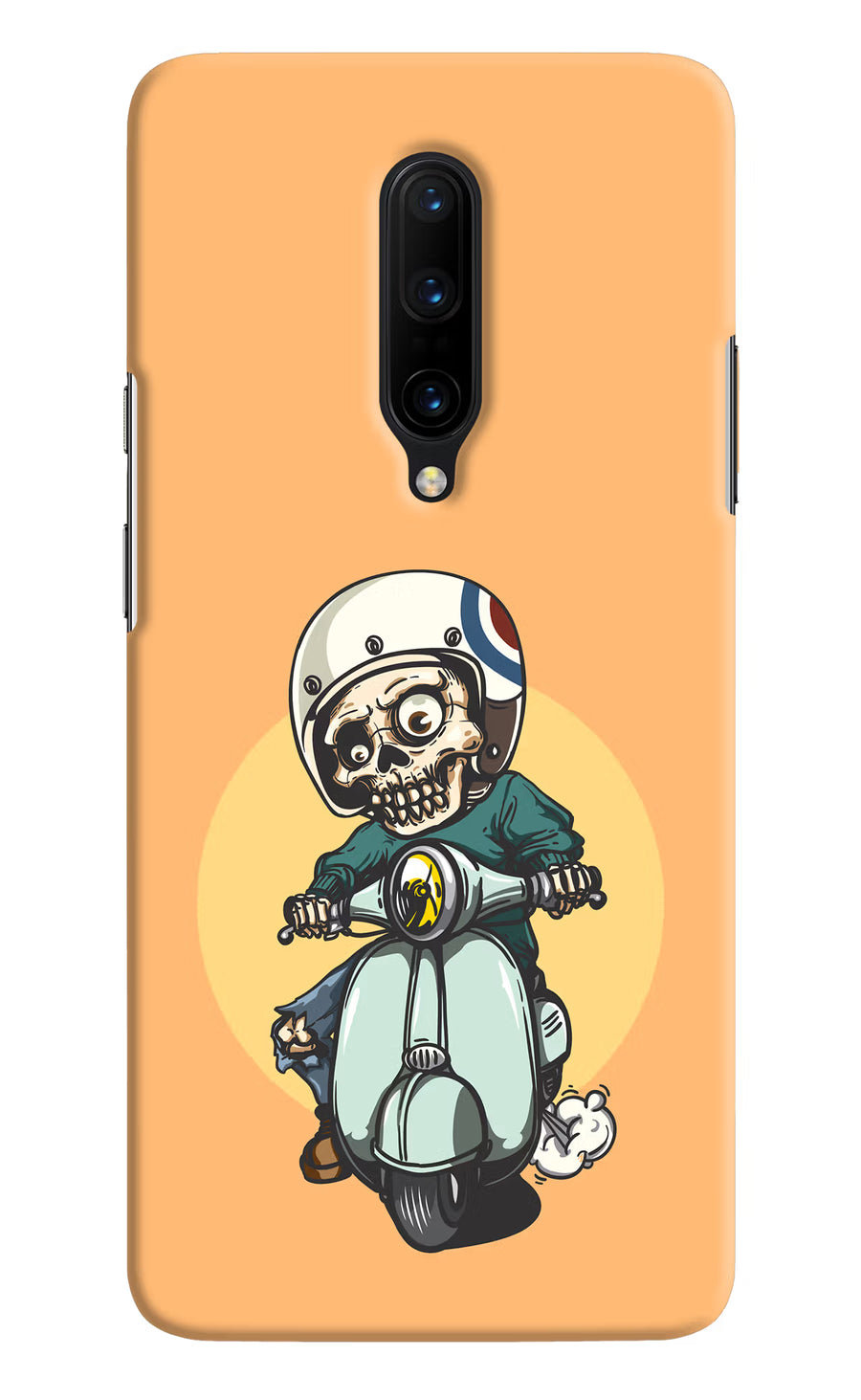 Undead Biker Oneplus 7 Pro Back Cover, Hard case