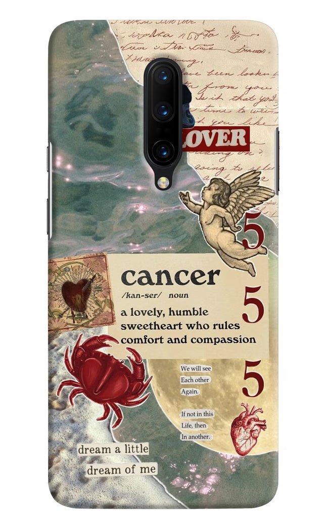 Cancer Zodiac Oneplus 7 Pro Hard Case Back Cover by Casekaro