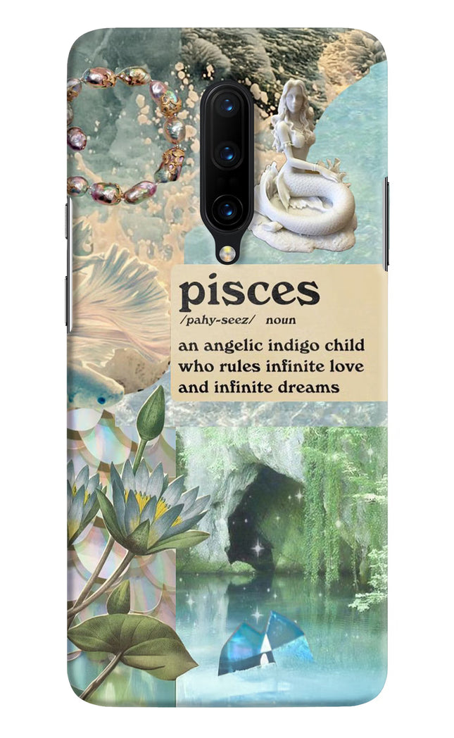 Pisces Zodiac Oneplus 7 Pro Hard Case Back Cover by Casekaro