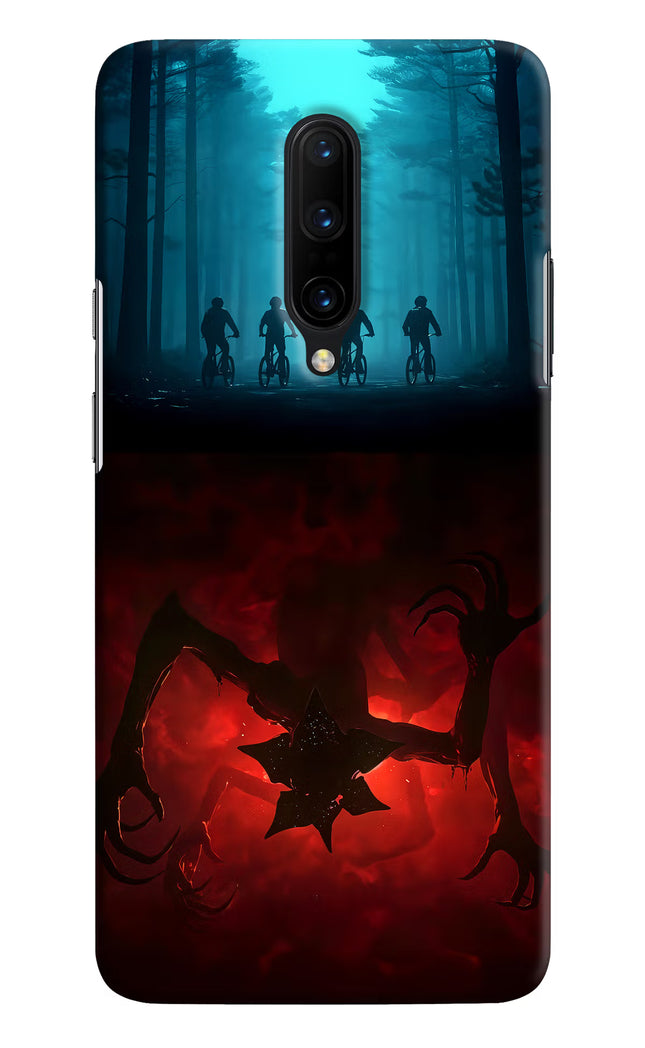 Ordinary Things Downside Up Oneplus 7 Pro Hard Case Back Cover by Casekaro