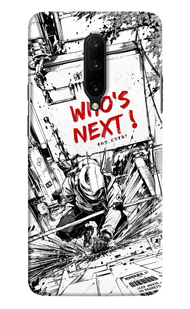 Who's Next Oneplus 7 Pro Hard Case Back Cover by Casekaro