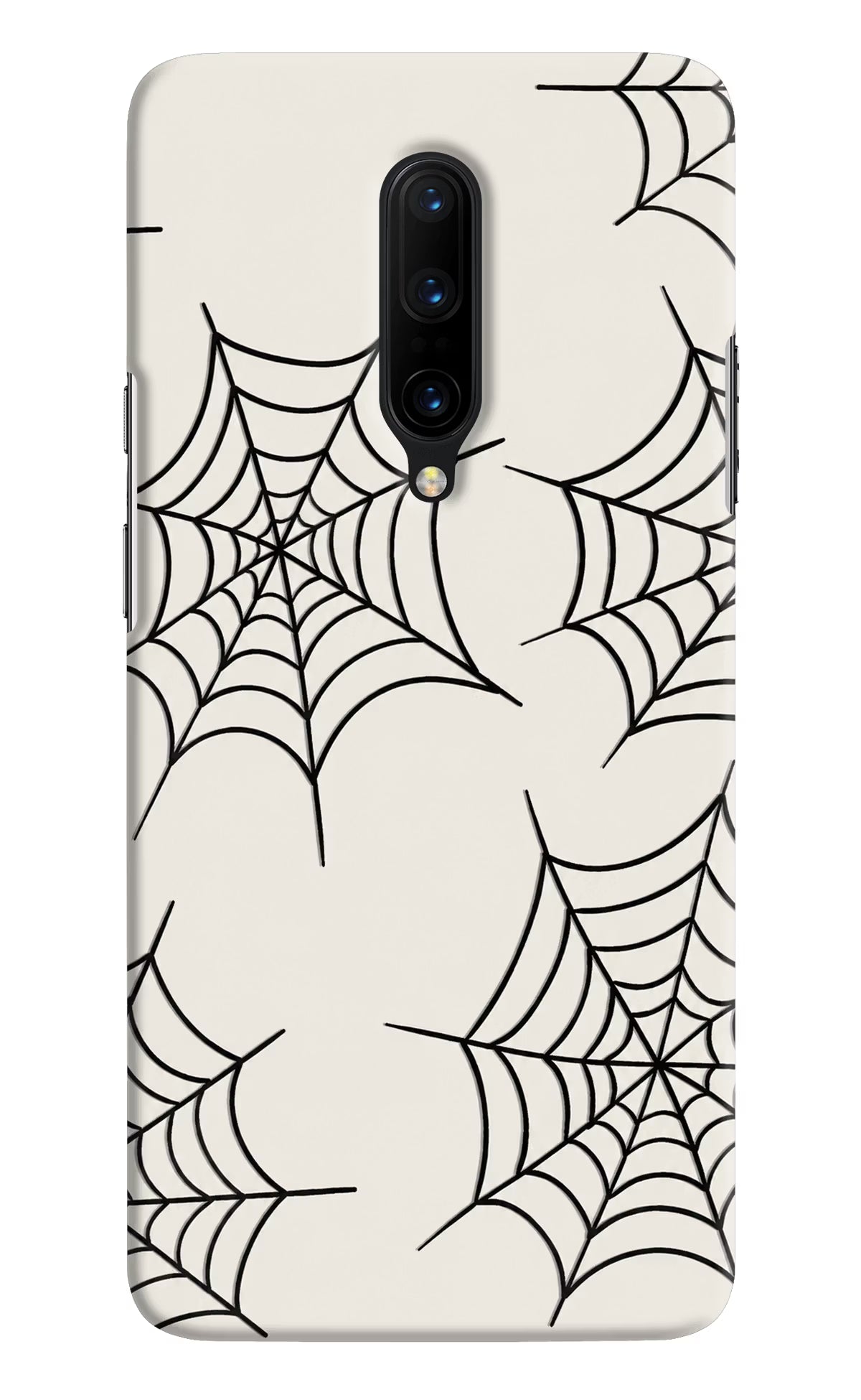 Spider Web Oneplus 7 Pro Hard Case Back Cover by Casekaro
