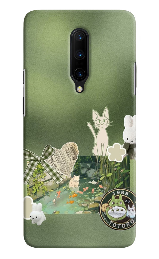Aesthetic anime Oneplus 7 Pro Hard Case Back Cover by Casekaro
