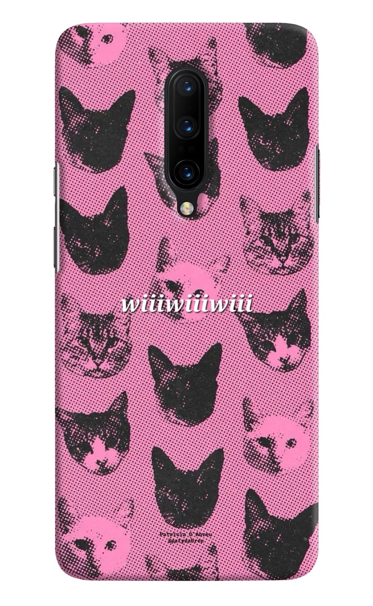 Pink Cats Oneplus 7 Pro Back Cover
