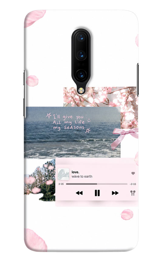 Wave to earth Oneplus 7 Pro Hard Case Back Cover by Casekaro