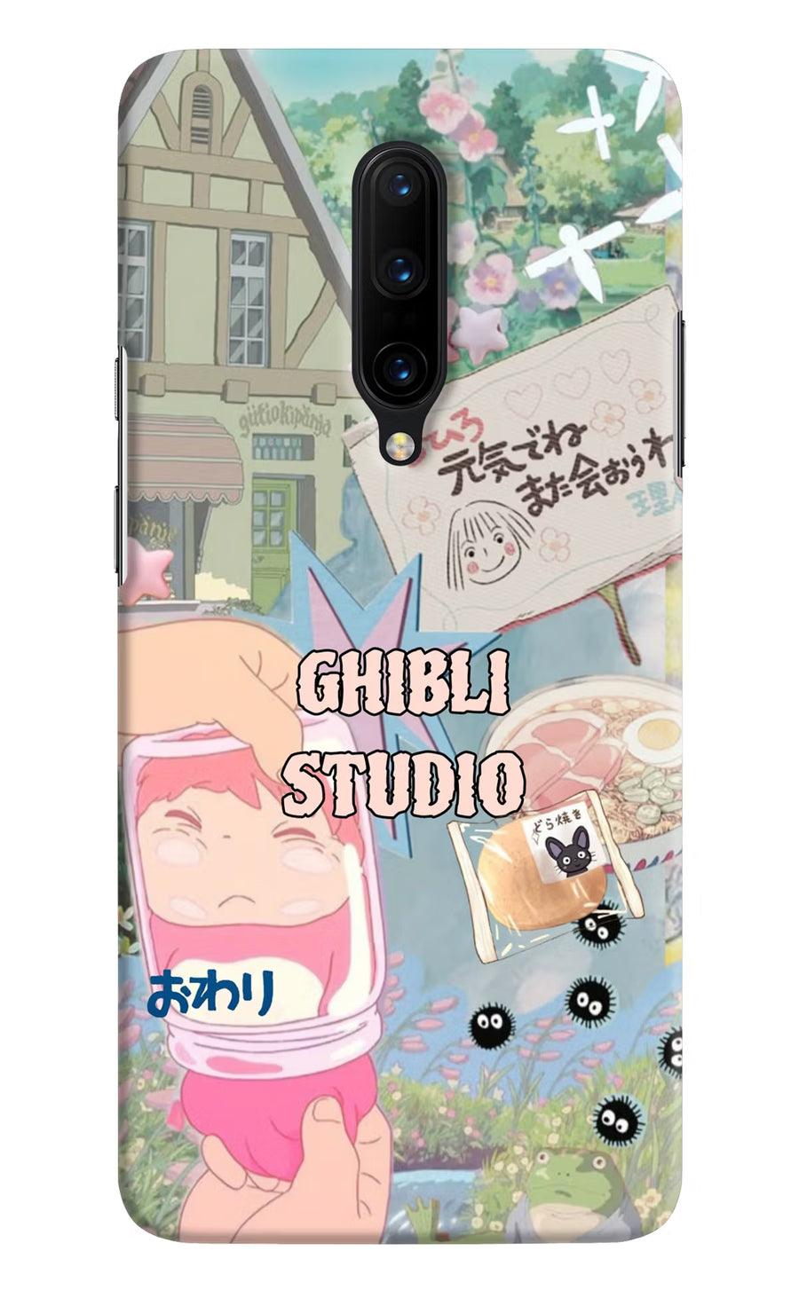 Studio Ghibli Oneplus 7 Pro Back Cover, Hard case