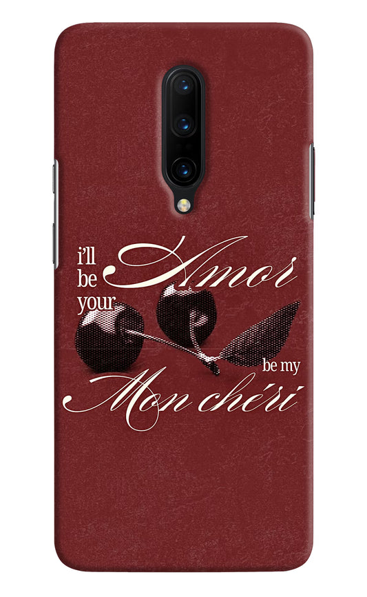 Velvet Cherry Oneplus 7 Pro Hard Case Back Cover by Casekaro
