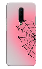 Pink Web Oneplus 7 Pro Hard Case Back Cover by Casekaro