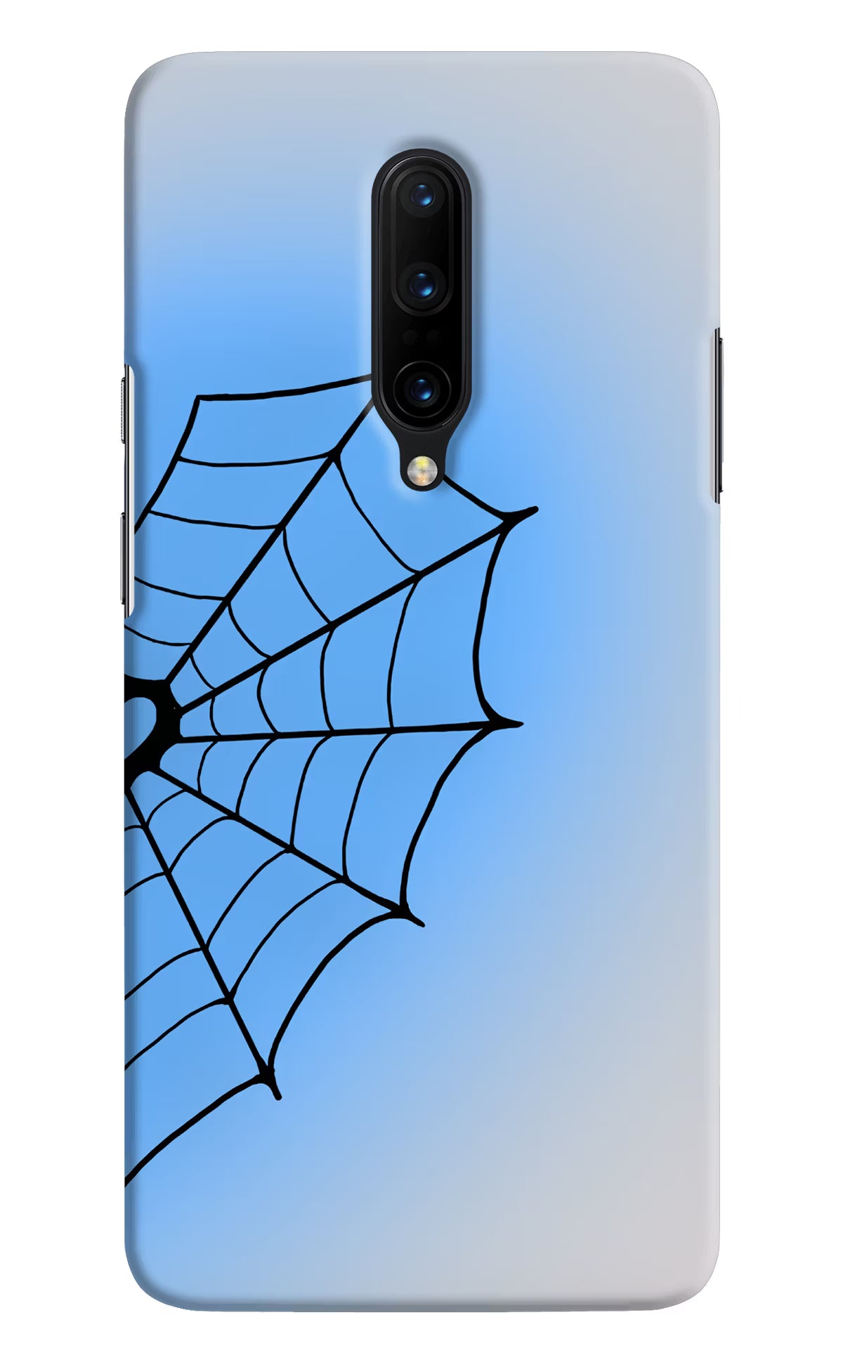 Blue Web Oneplus 7 Pro Back Cover