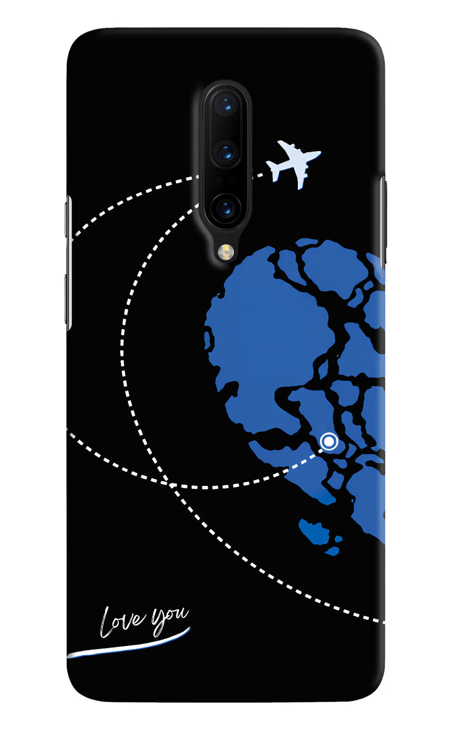 Love Orbit Oneplus 7 Pro Back Cover, Hard case
