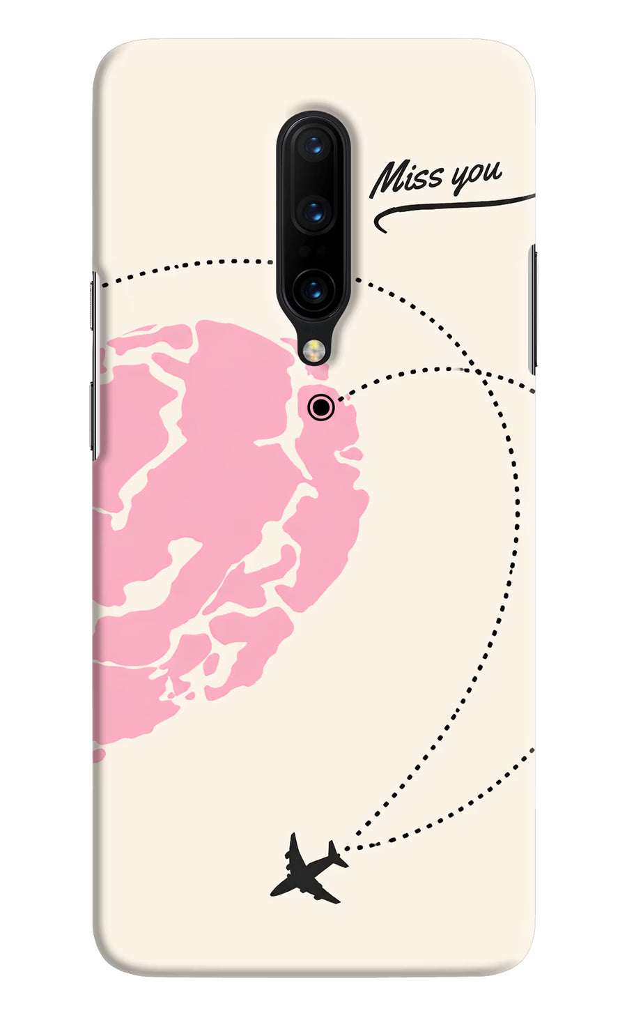 Miss Orbit Oneplus 7 Pro Back Cover, Hard case
