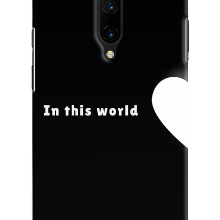 This World Oneplus 7 Pro Hard Case Back Cover by Casekaro