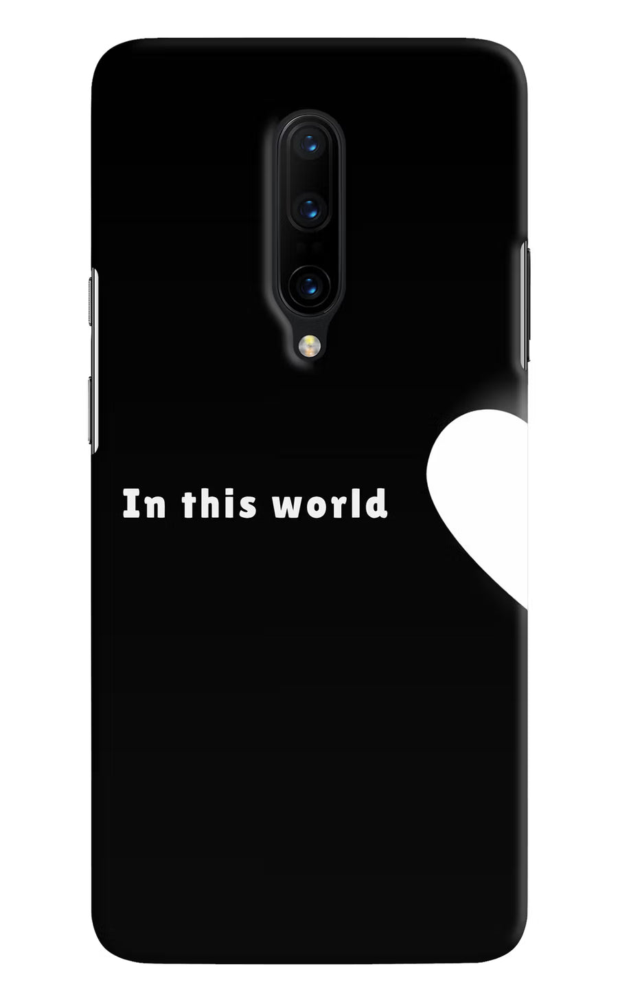 This World Oneplus 7 Pro Back Cover, Hard case