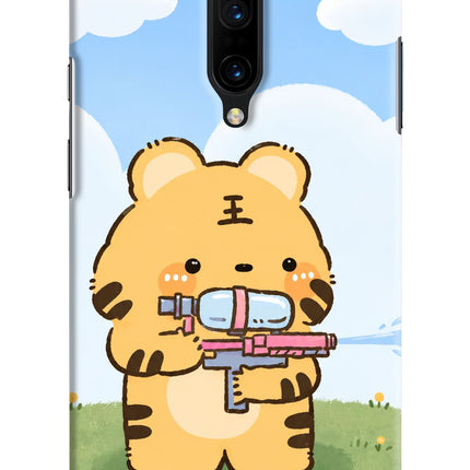 Tiger Treat Oneplus 7 Pro Hard Case Back Cover by Casekaro