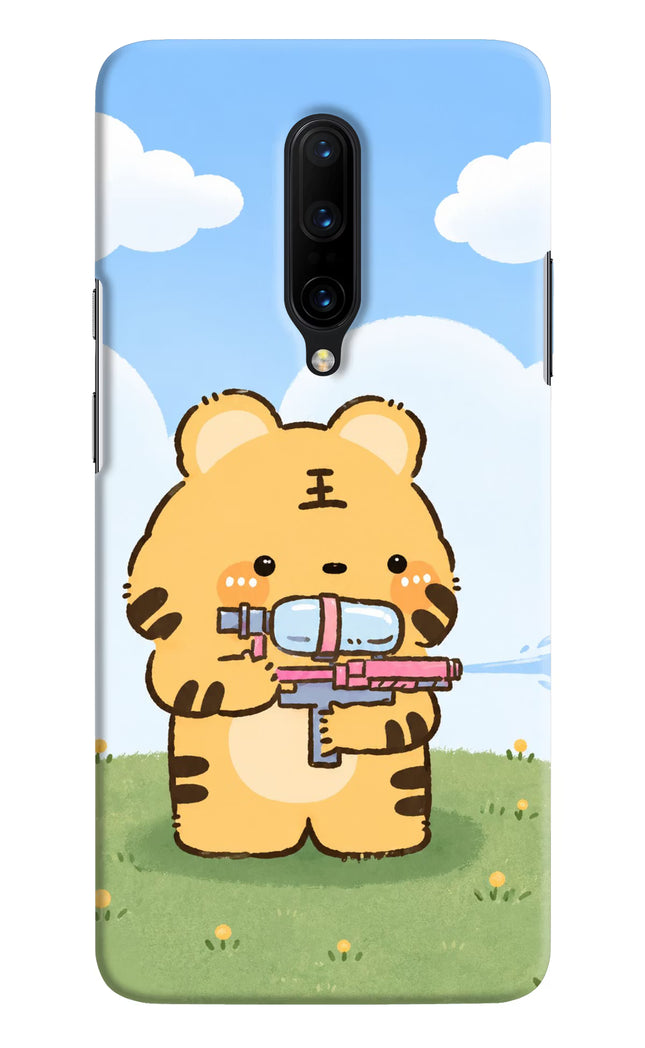 Tiger Treat Oneplus 7 Pro Hard Case Back Cover by Casekaro