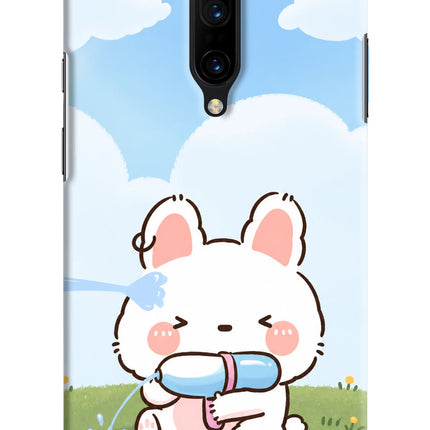 Bunny Treat Oneplus 7 Pro Hard Case Back Cover by Casekaro