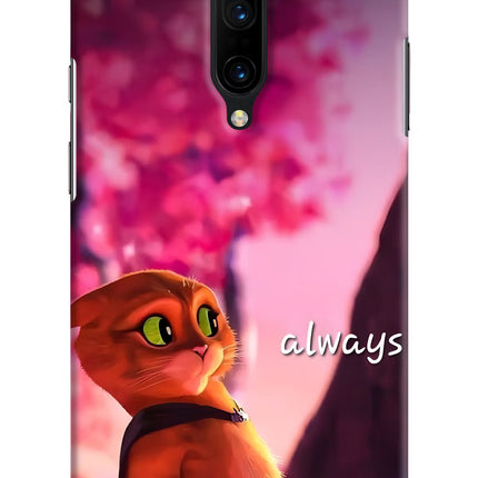 Always Cat Oneplus 7 Pro Hard Case Back Cover by Casekaro