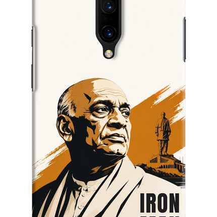 Sardar Patel Iron Will Oneplus 7 Pro Hard Case Back Cover by Casekaro