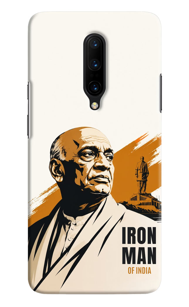 Sardar Patel Iron Will Oneplus 7 Pro Hard Case Back Cover by Casekaro